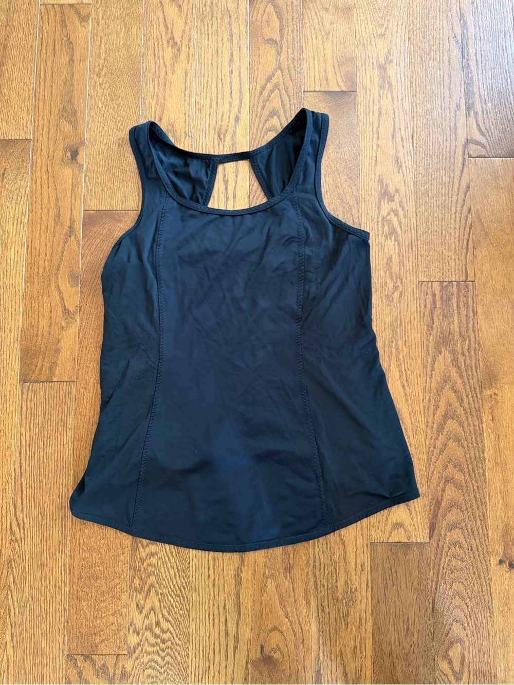 Black Lululemon Cross Back Tank Top